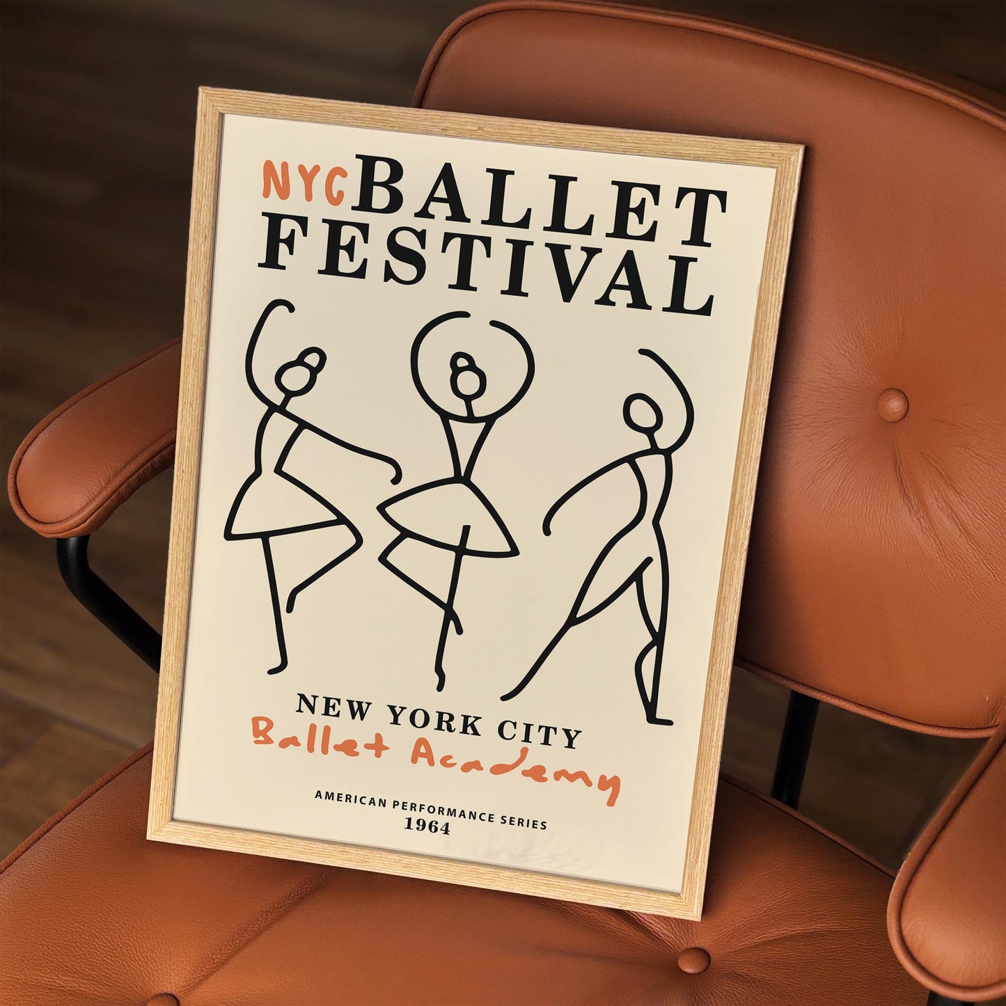 NYC Ballet Festival Poster
