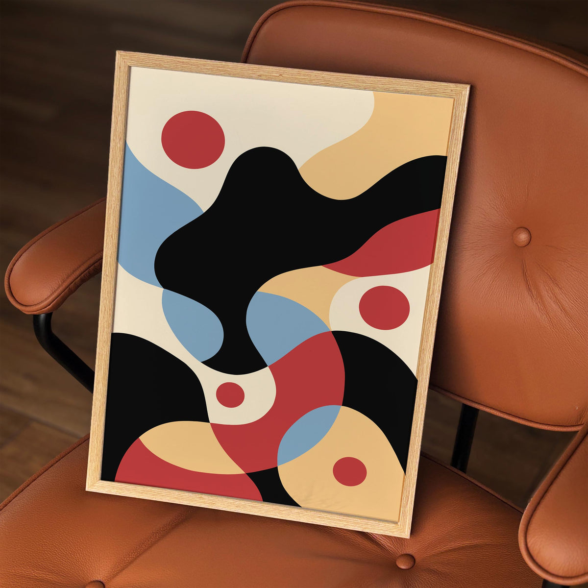 Mid Century Modern Abstract Wall Art