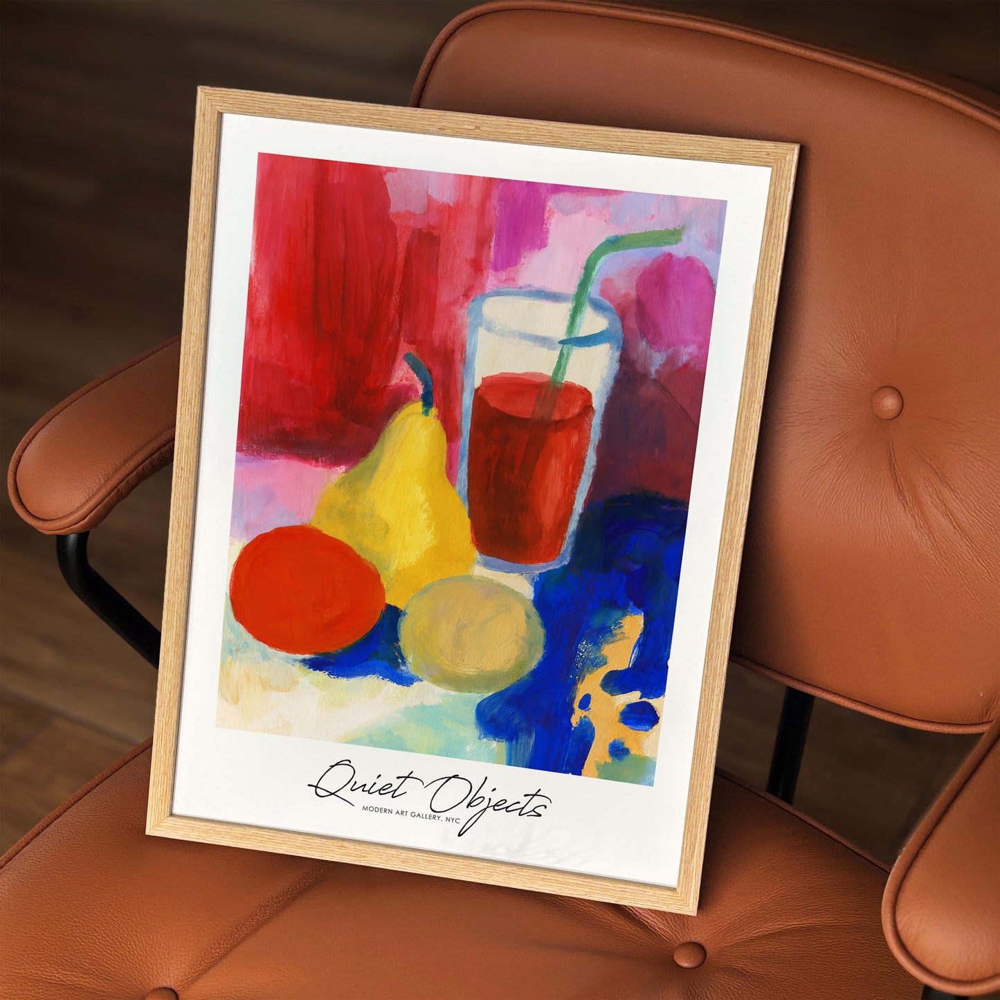 Quiet Object Poster - Modern Exhibition Art Print