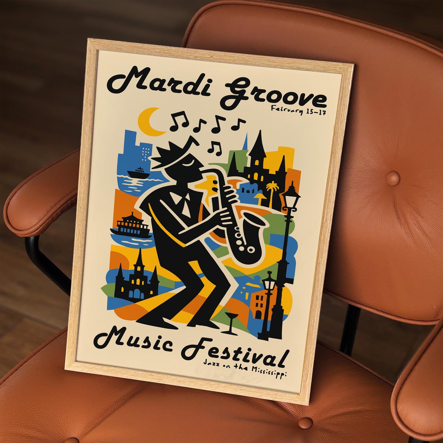 Mardi Groove New Orleans Music Festival Poster