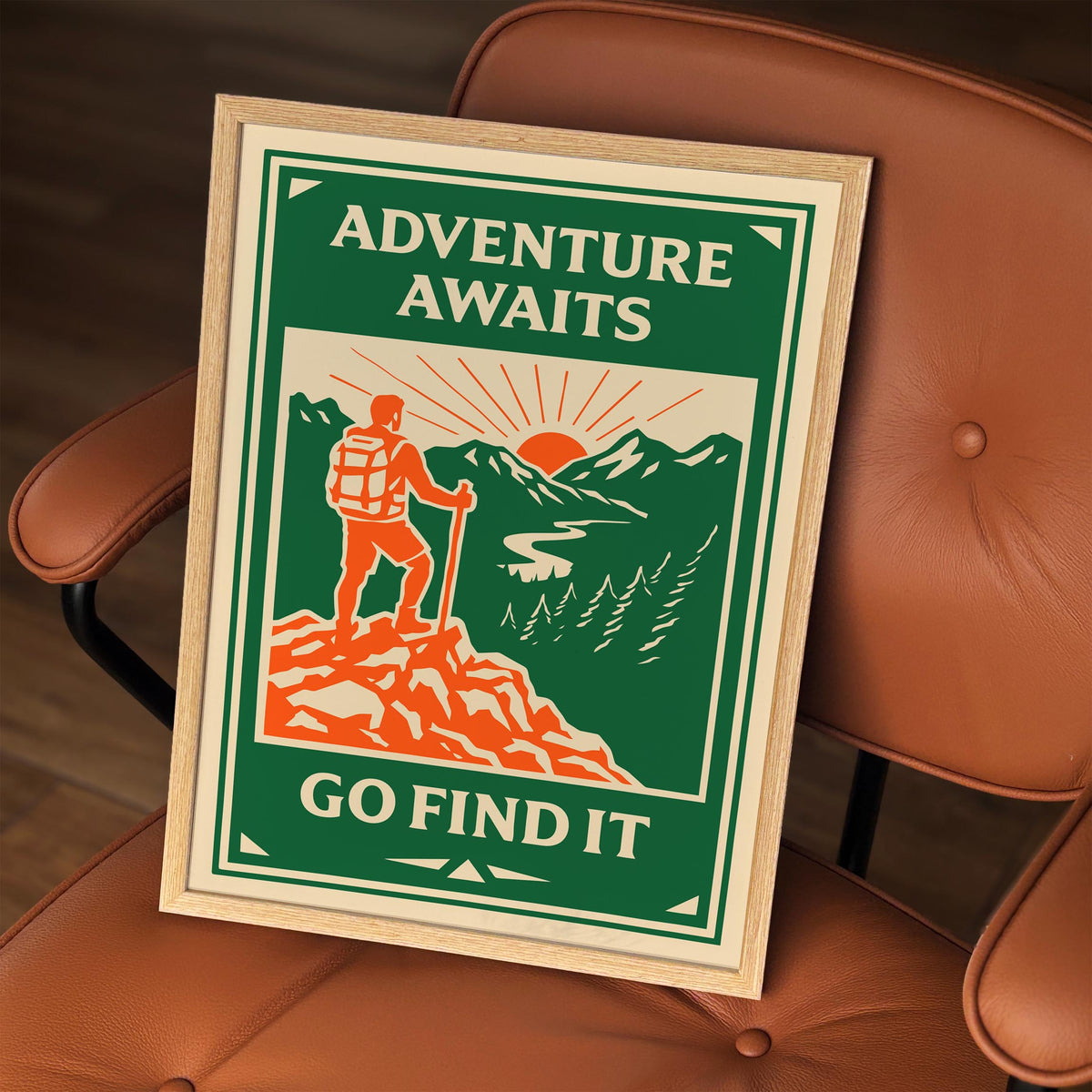 Adventure Awaits Poster
