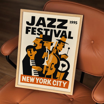 Jazz Festival New York City Poster