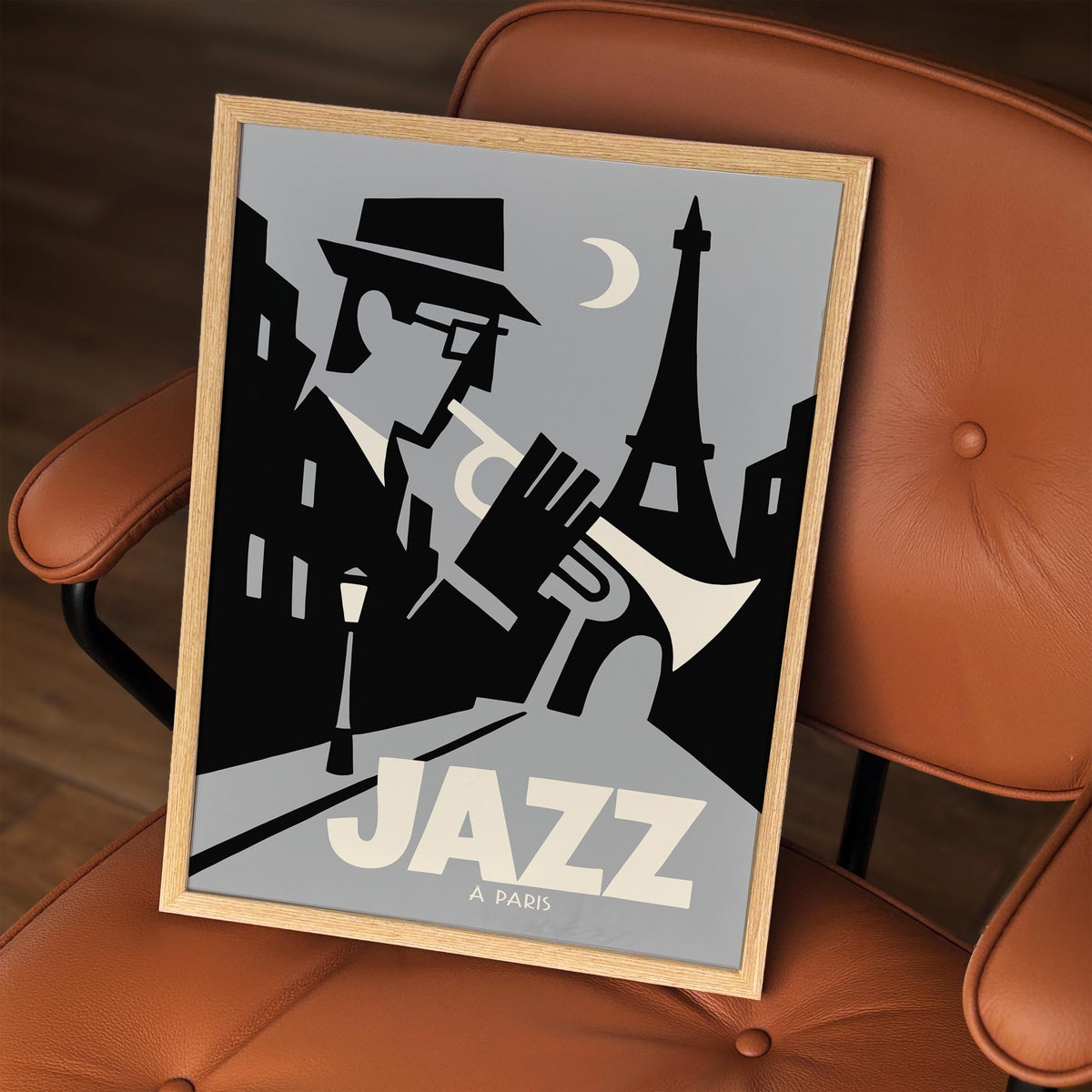Jazz Paris Music Festival Art Poster