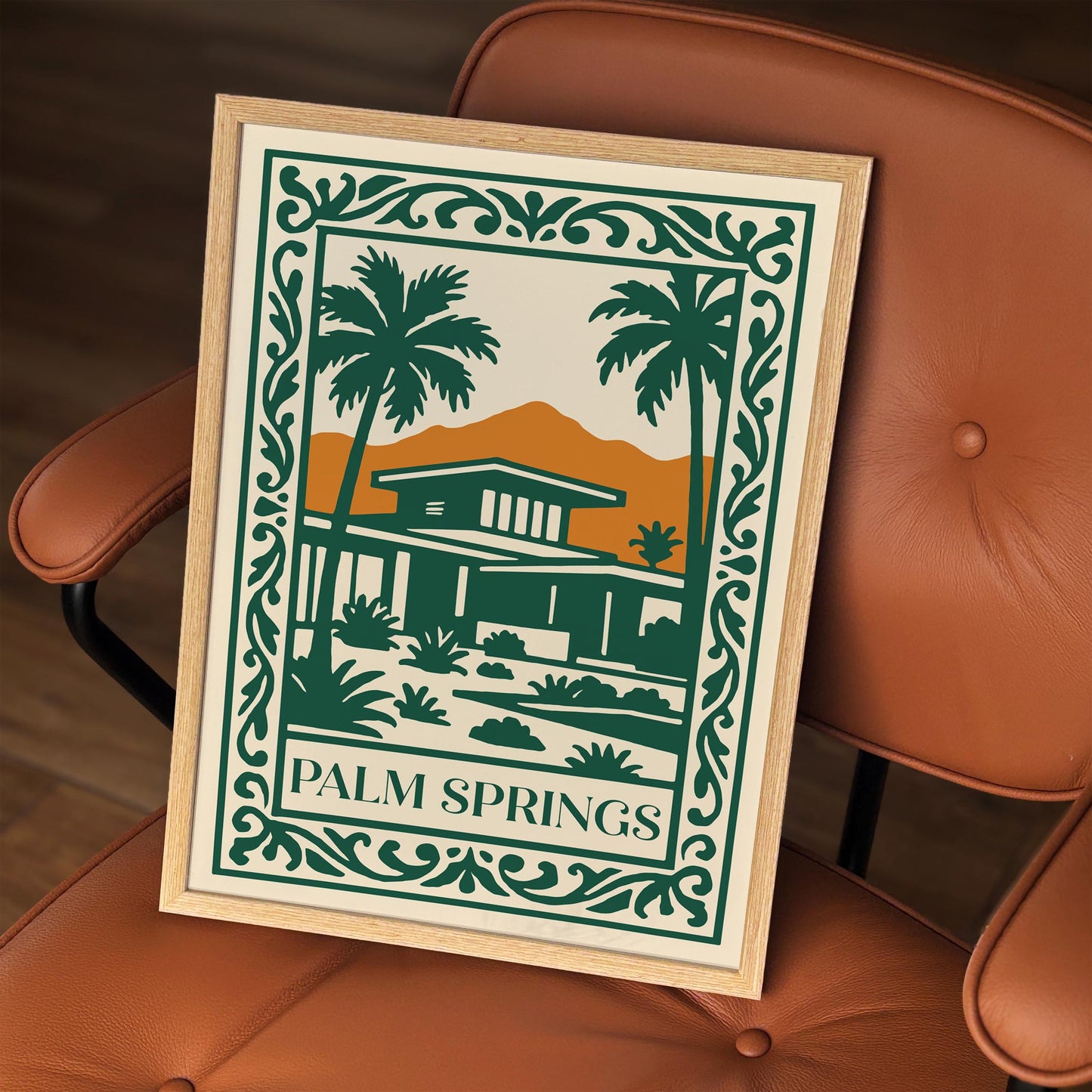 Palm Springs Kaufmann Desert House Poster