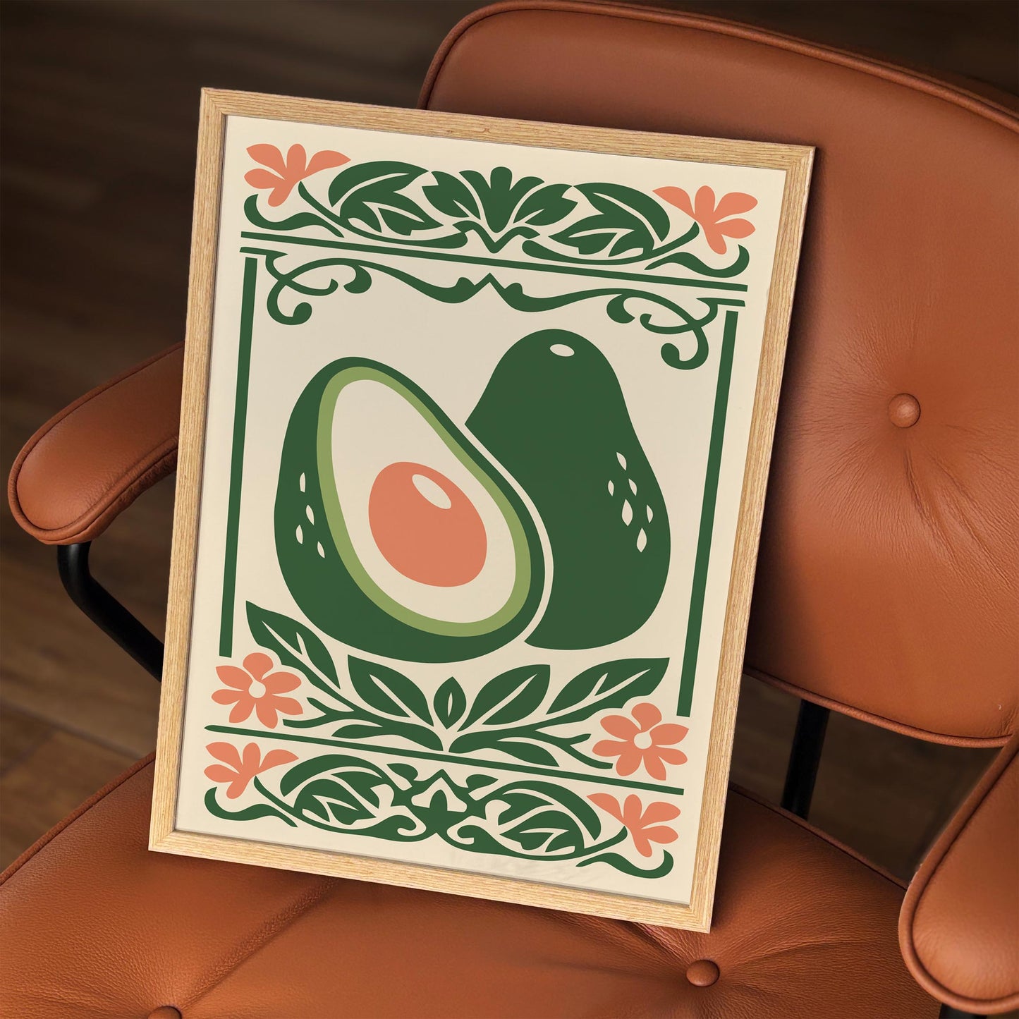 Avocado Poster – Kitchen Wall Art