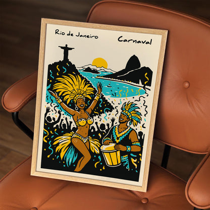 Rio de Janeiro Carnaval Poster