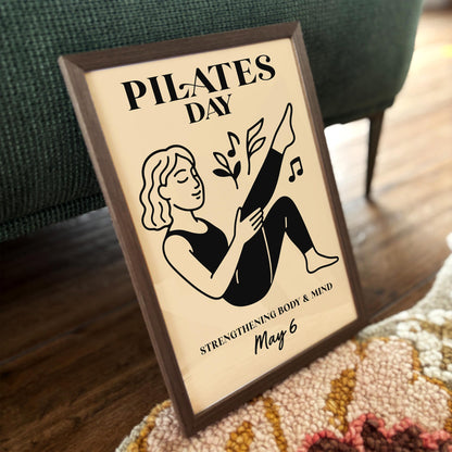 Pilates Day Poster