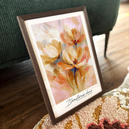 Scandinavian Floral Painting Reproduction Wall Art