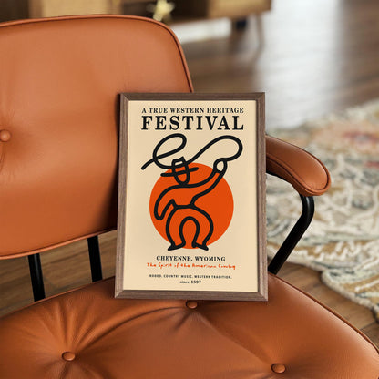Cheyenne Frontier Days Festival Poster