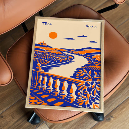 Toro Spain Travel Poster