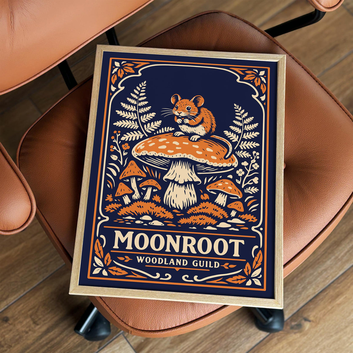 Moonroot Woodland Guild Poster