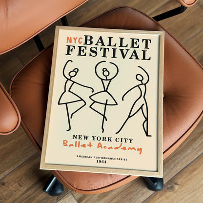 NYC Ballet Festival Poster