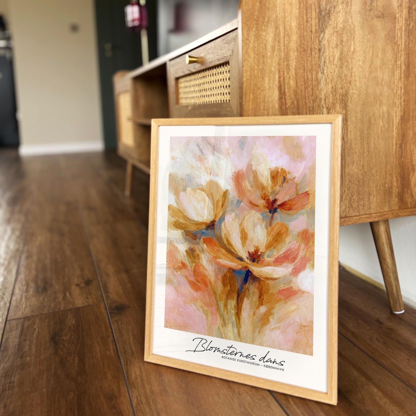 Scandinavian Floral Painting Reproduction Wall Art