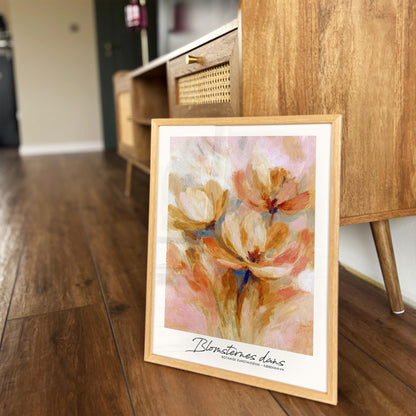Scandinavian Floral Painting Reproduction Wall Art