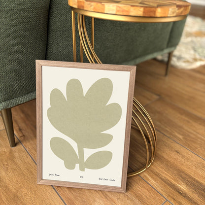 Spring Bloom Minimalist Poster