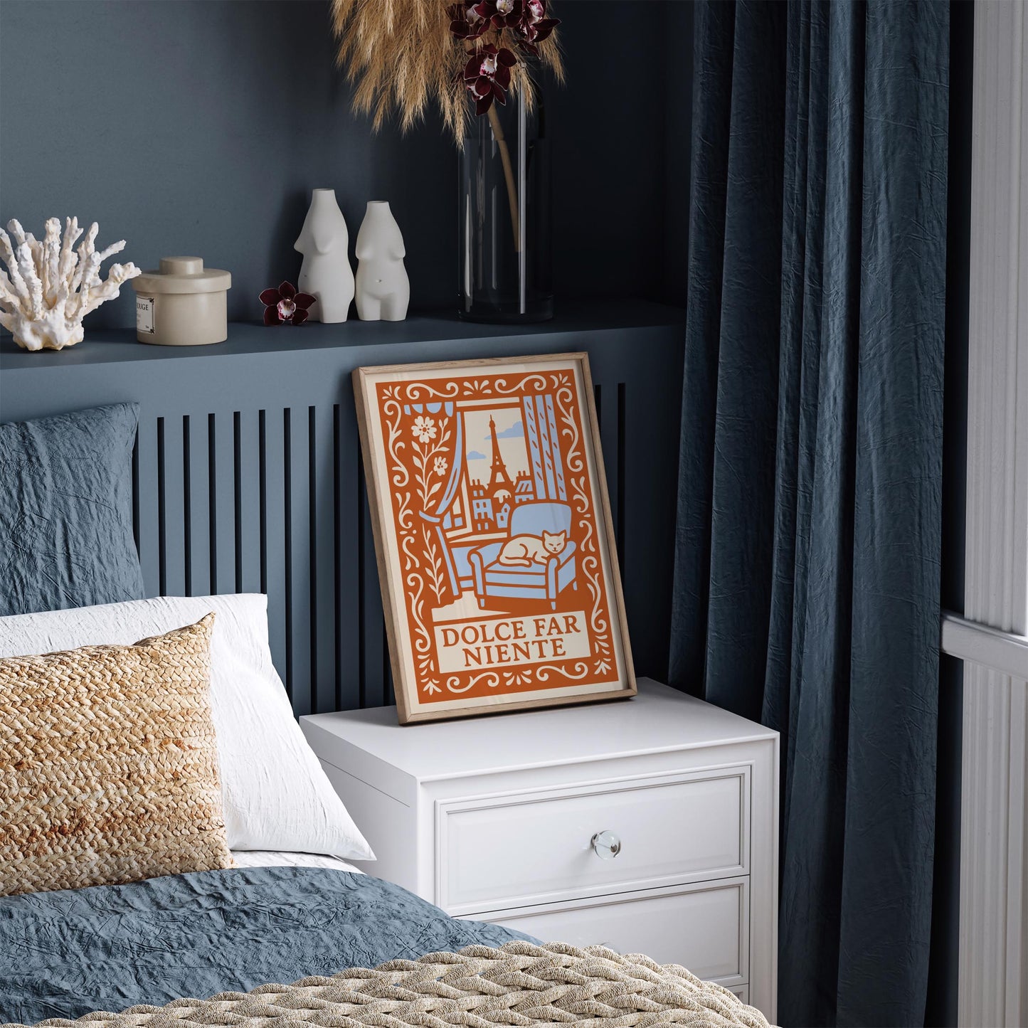Dolce Far Niente in Paris Poster