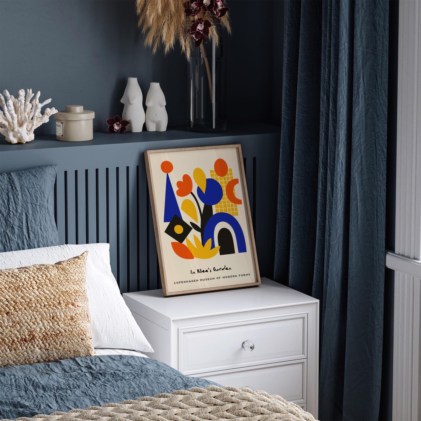 Paul Klee inspired Wall Art Print