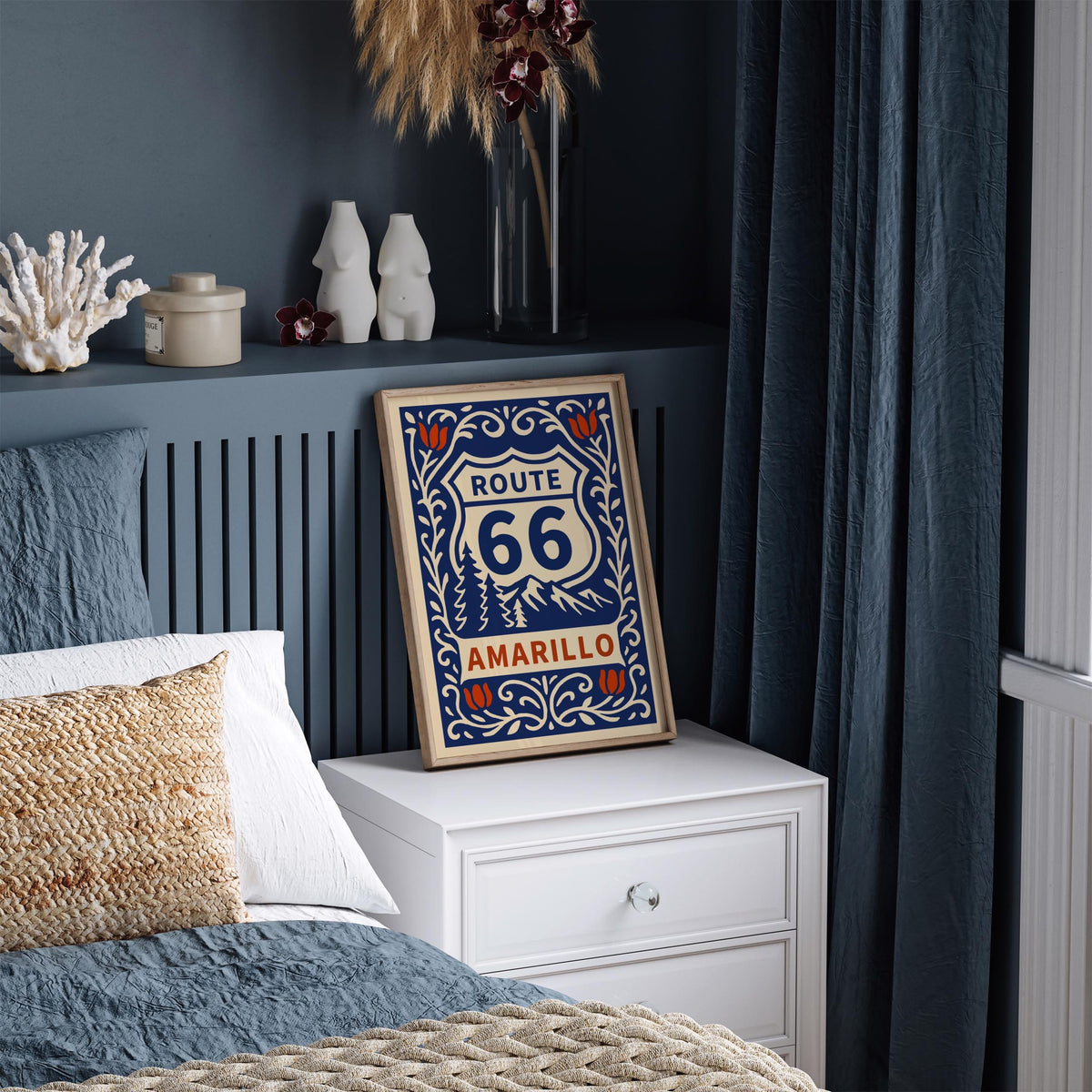 Amarillo Route 66 Travel Poster