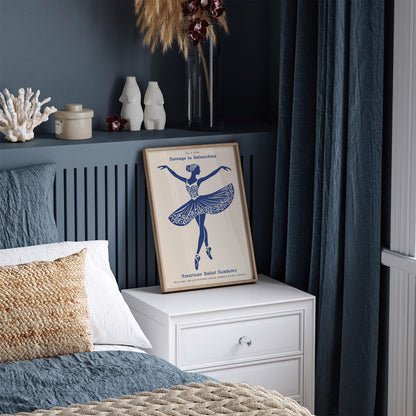 Homage to Balanchine American Ballet Poster