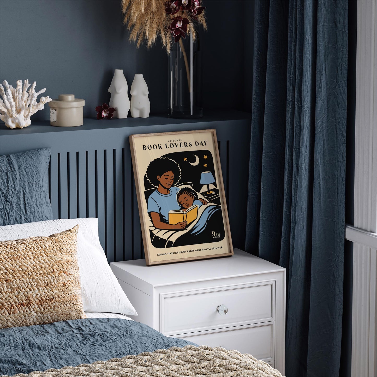 National Book Lovers Day Poster
