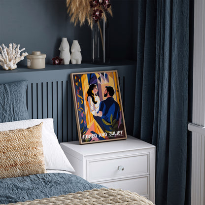 Romeo and Juliet Shakespeare Modern Theater Poster