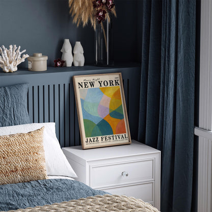 New York City Jazz Festival Poster - Music Wall Art