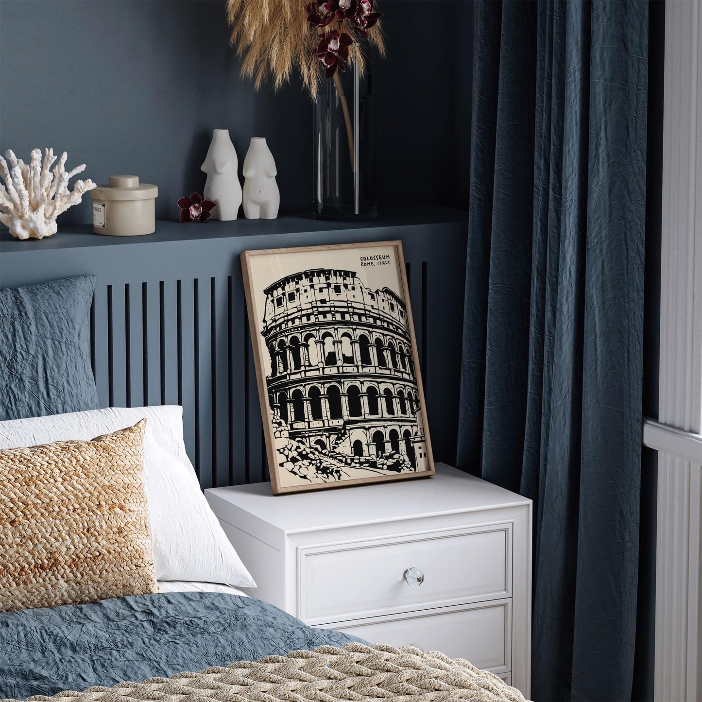 Colosseum Rome Italy Travel Art Print