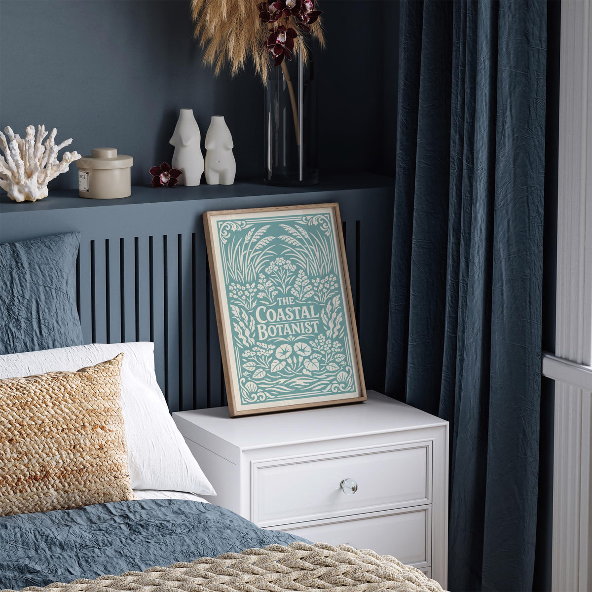 Coastal Botanist Botanical Art Poster