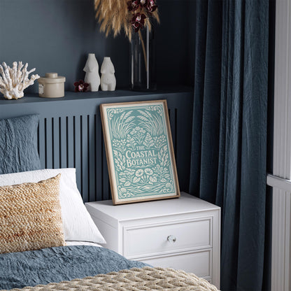 Coastal Botanist Botanical Art Poster