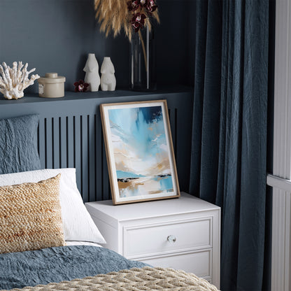 Whimsical Visions: Artistic Abstract Poster for Home