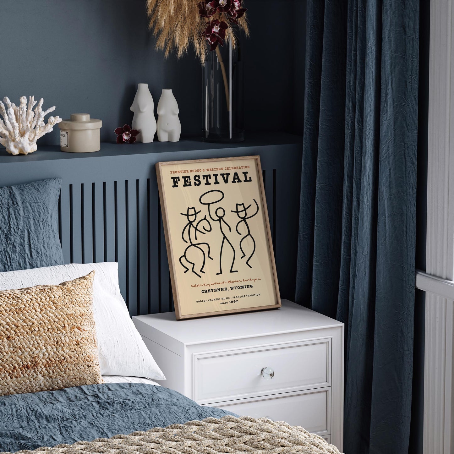 Frontier Rodeo & Western Celebration Festival Poster