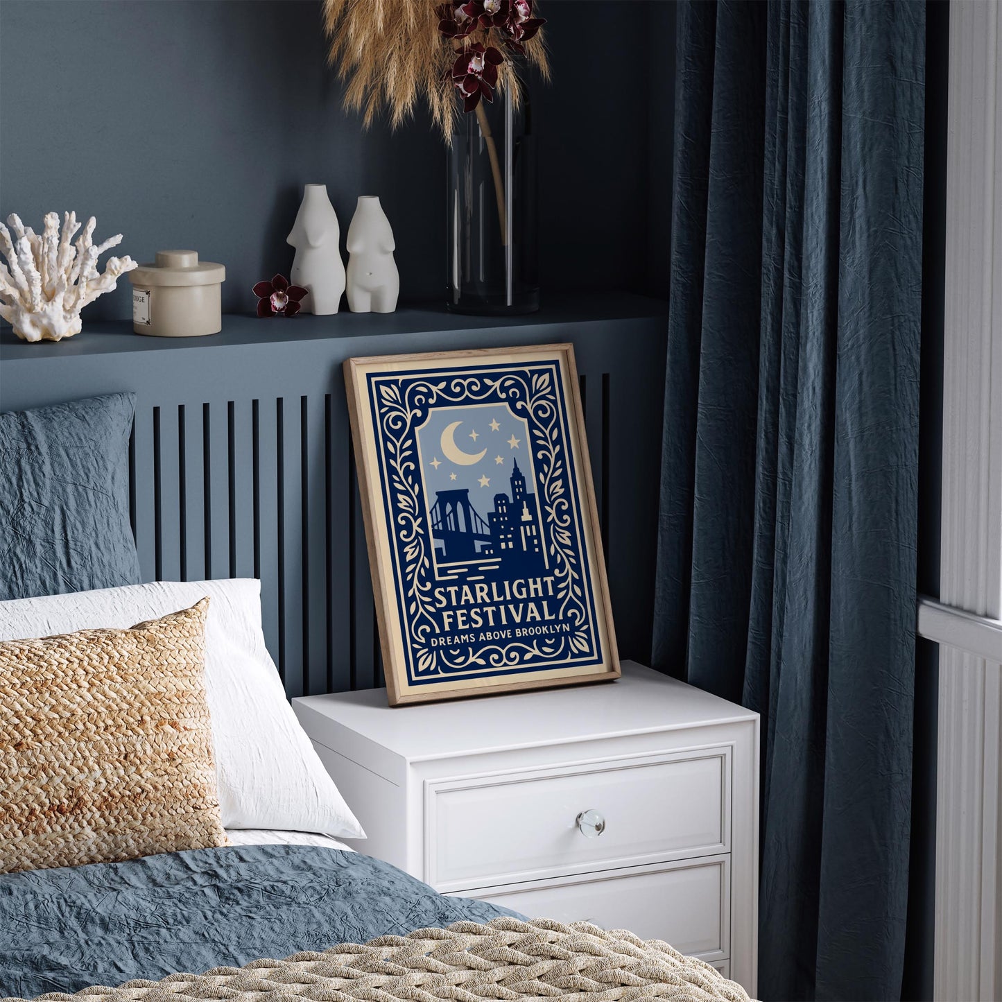 Starlight Festival Poster - Dreams Above Brooklyn Print