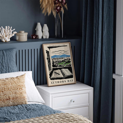 Authors Day Book Lovers Art Print