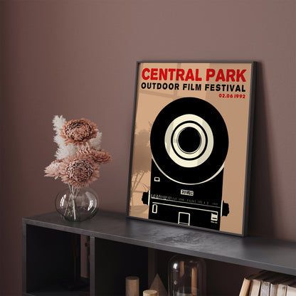 Central Park Outdoor Film Festival Poster