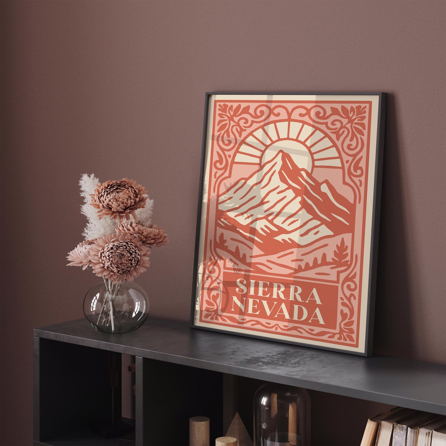 Sierra Nevada Landscape Poster