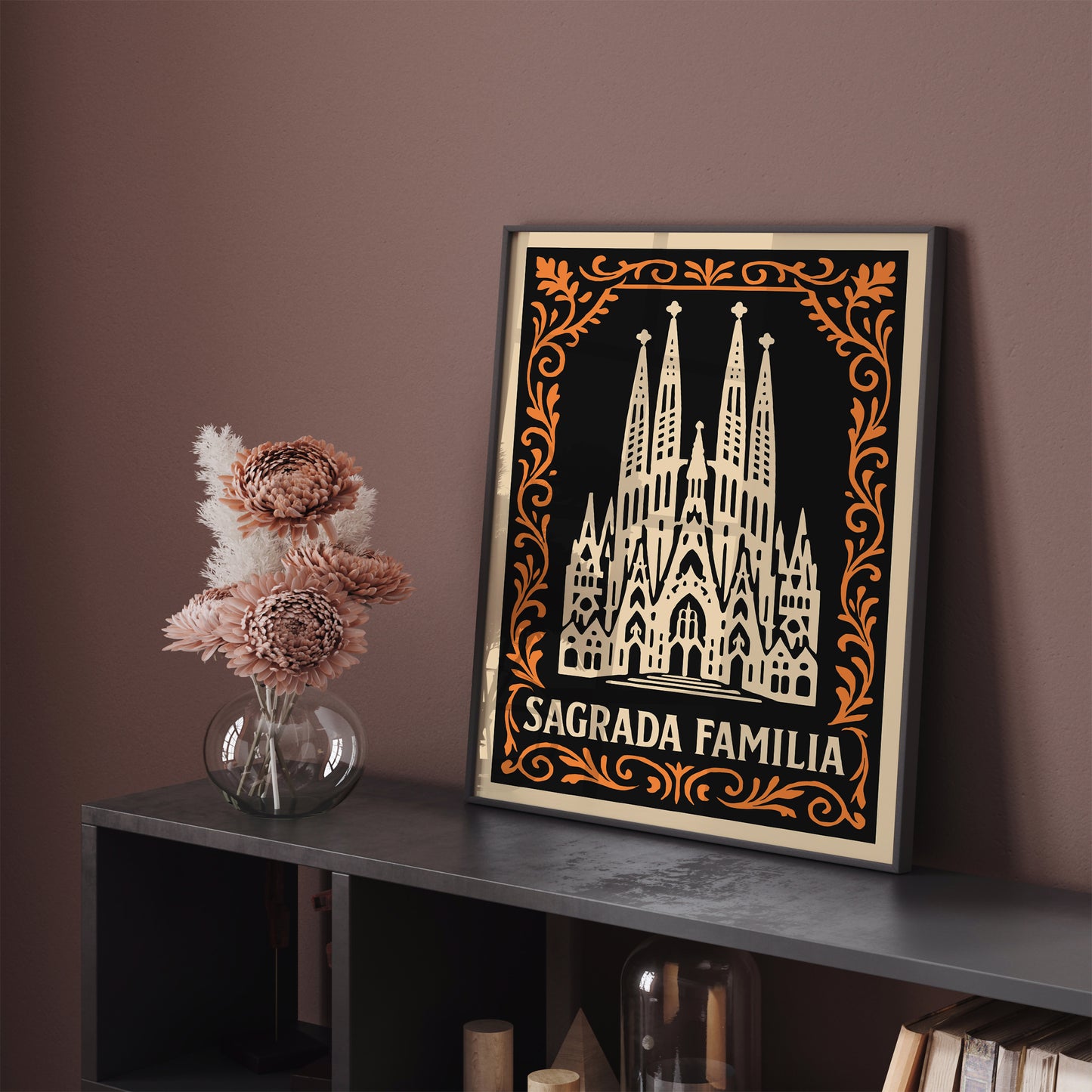 Sagrada Familia Spain Architecture Art Print