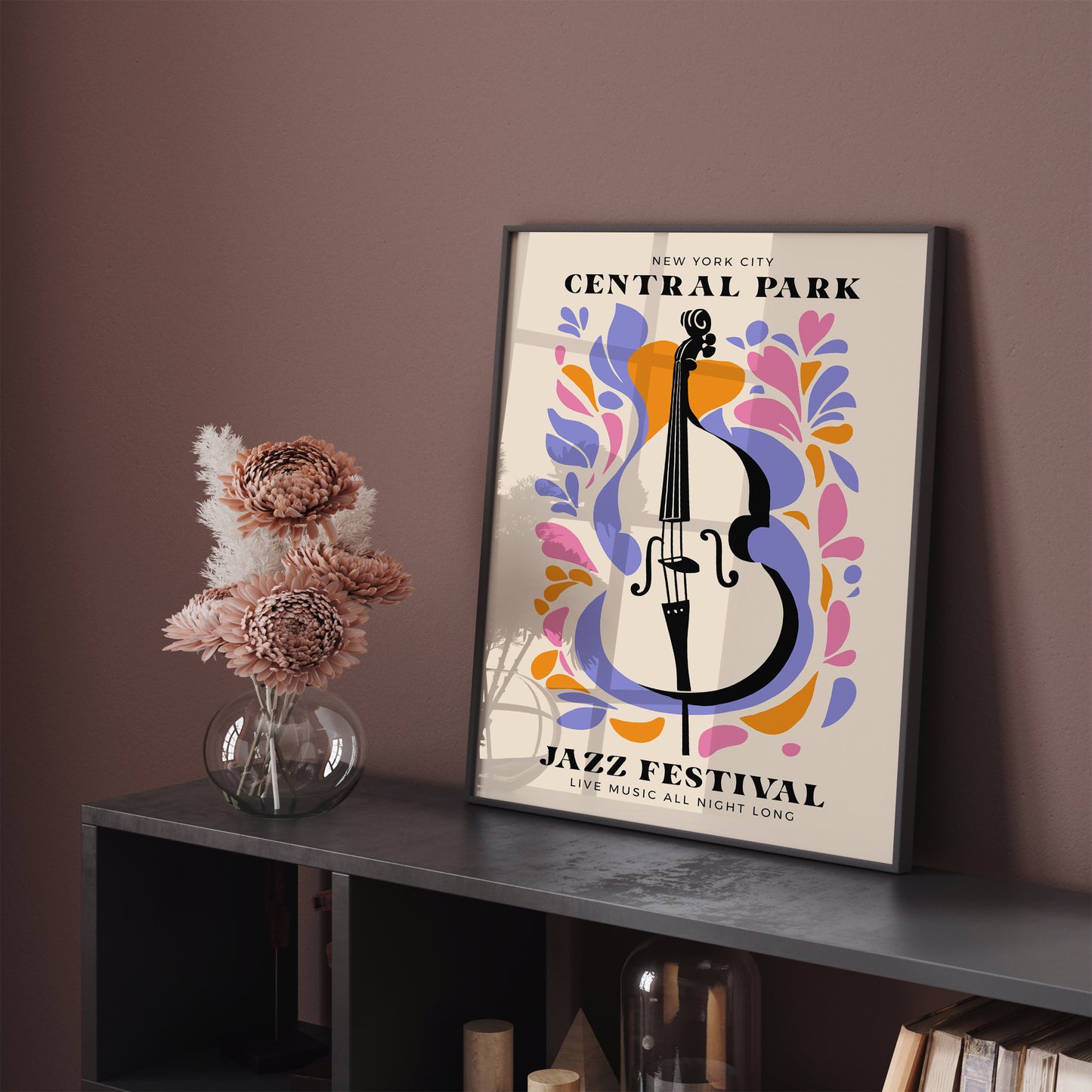 Central Park Jazz Festival Poster