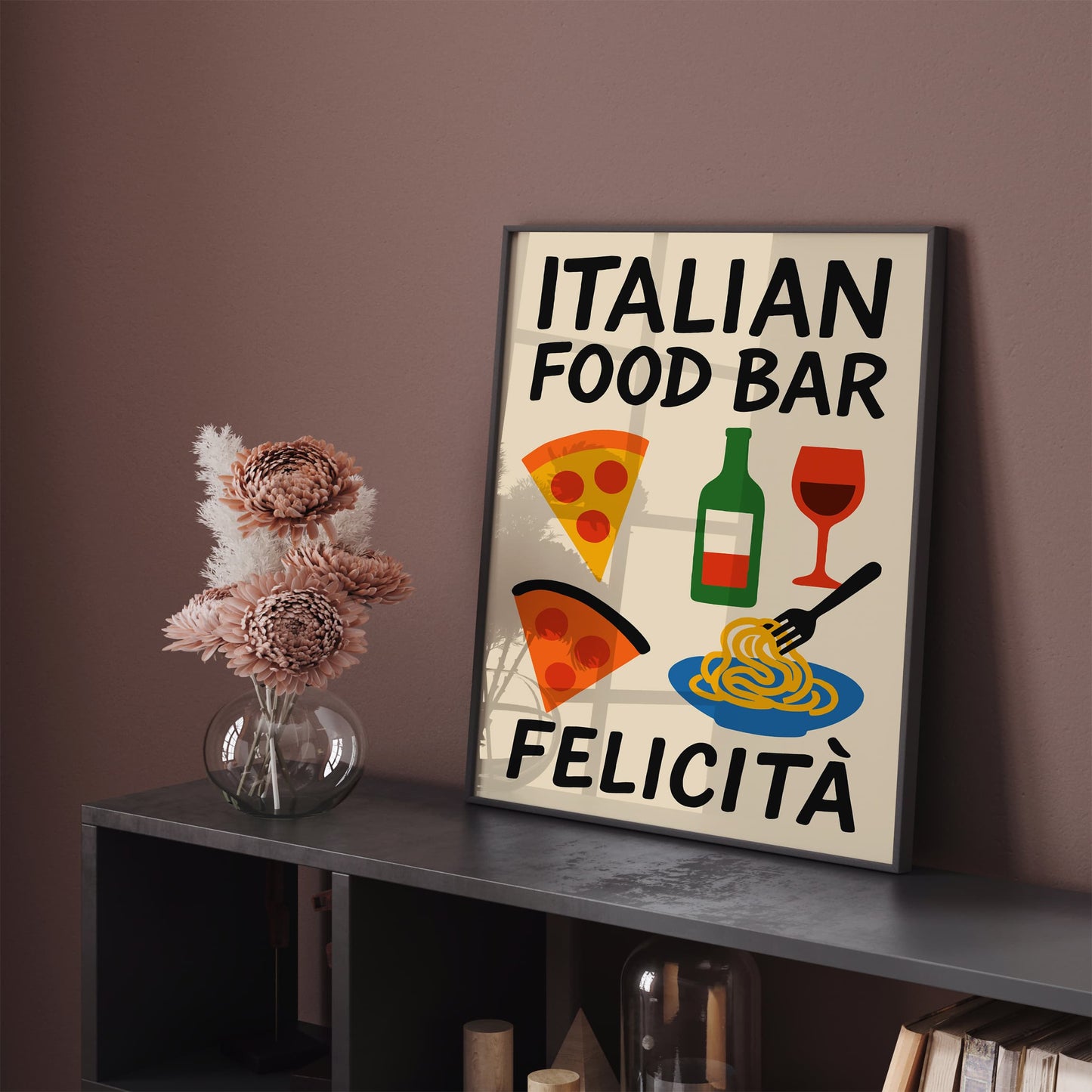 Felicita Italian Food Bar Art Print