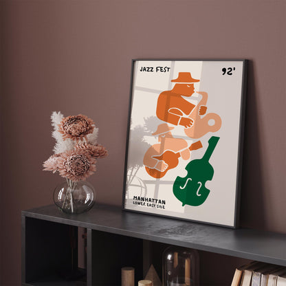 Manhattan Jazz Fest 92 Poster