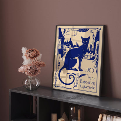 Vintage Paris Poster – French Exhibition Wall Art