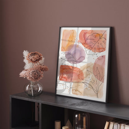 Tropical Watercolor Print