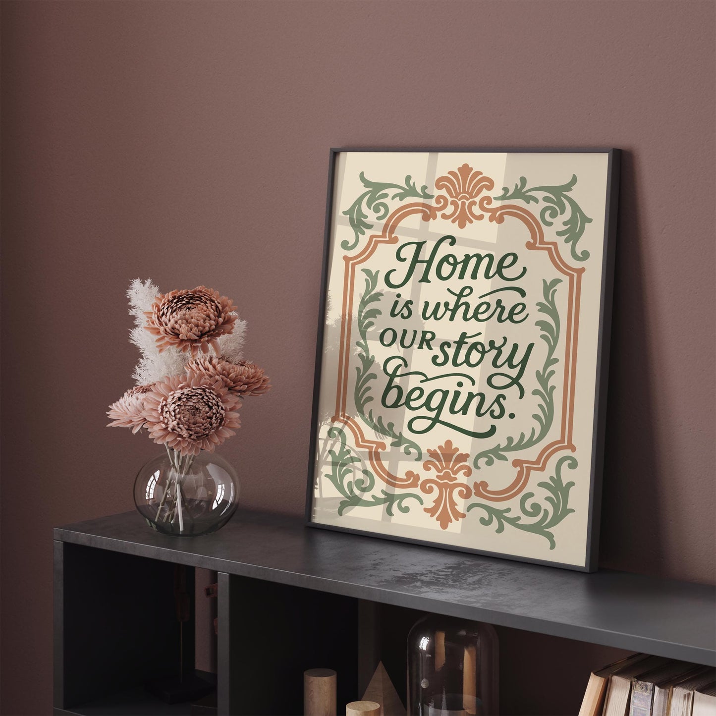 Home is Where Our Story Begins - Château Core Poster