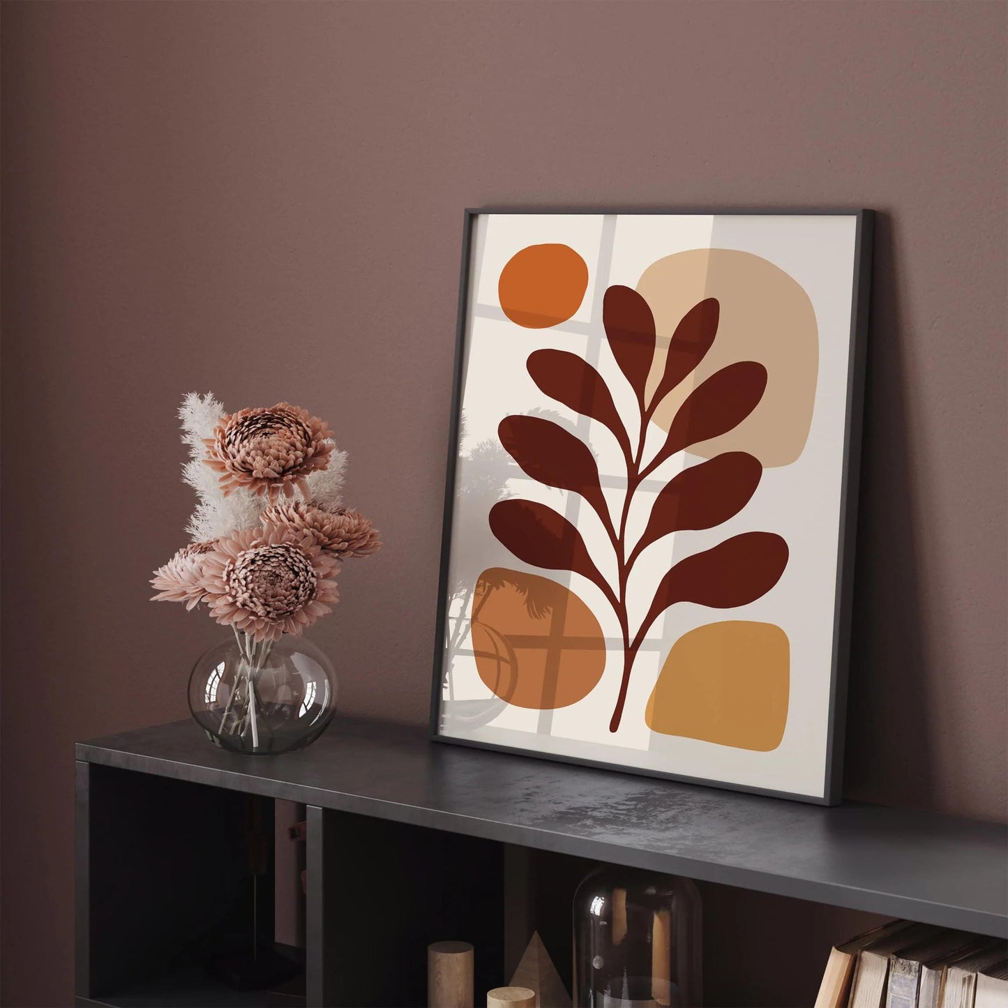 Modern Aesthetic Leaf Poster 2025