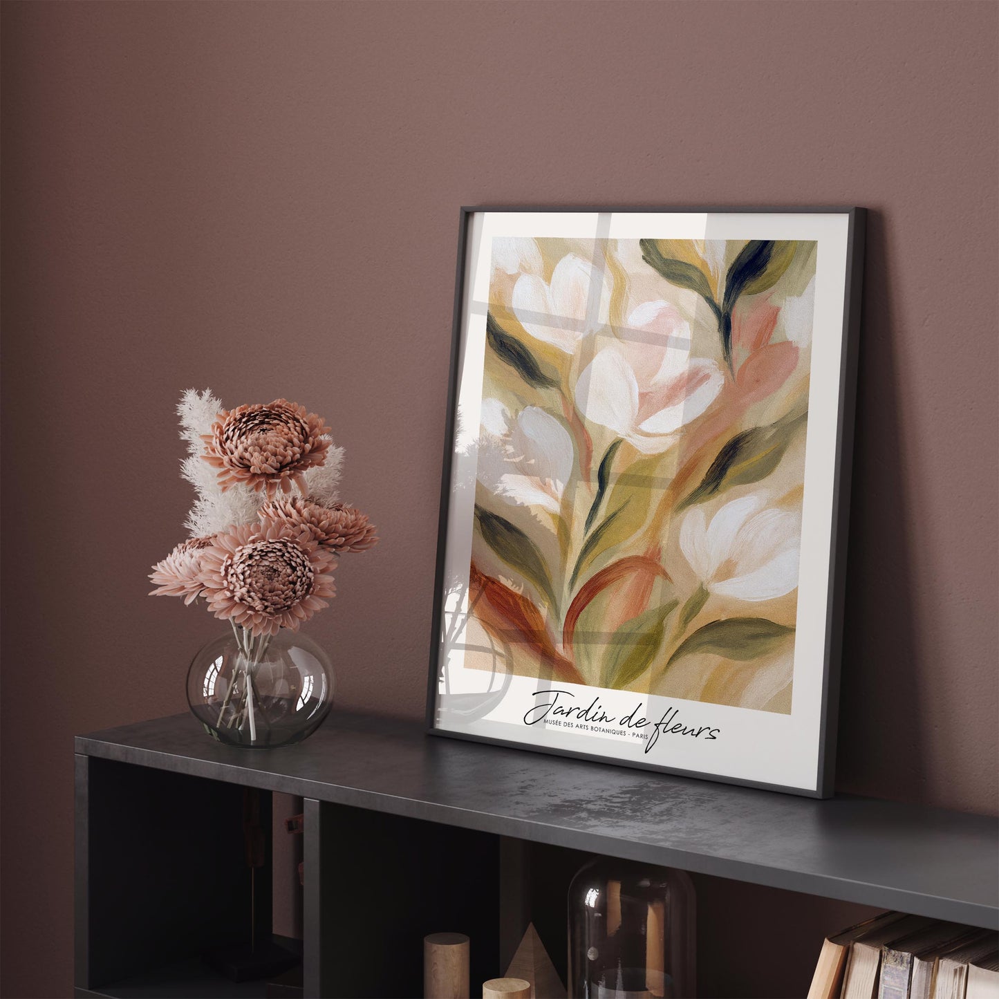Botanical Garden Poster - Abstract Floral Print