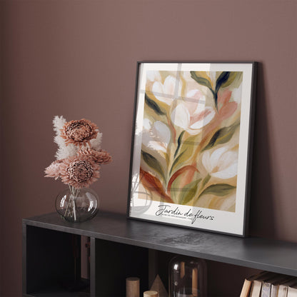 Botanical Garden Poster - Abstract Floral Print