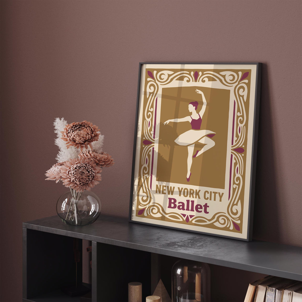Vintage New York City Ballet Poster