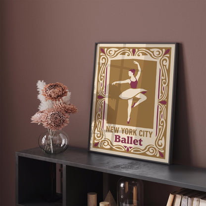 Vintage New York City Ballet Poster