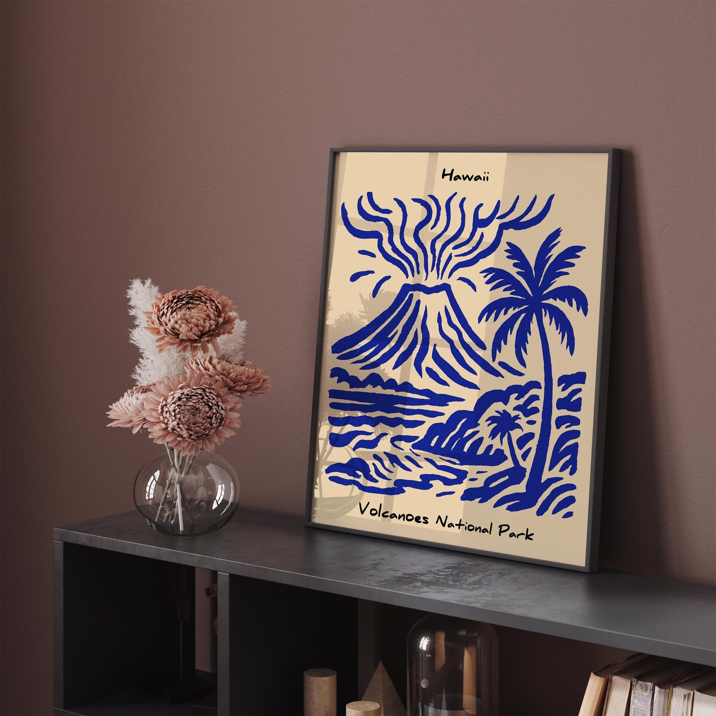 Hawaii Volcanoes National Park Poster
