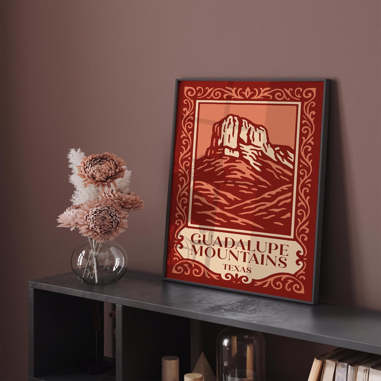 Guadalupe Mountains Texas National Park Poster