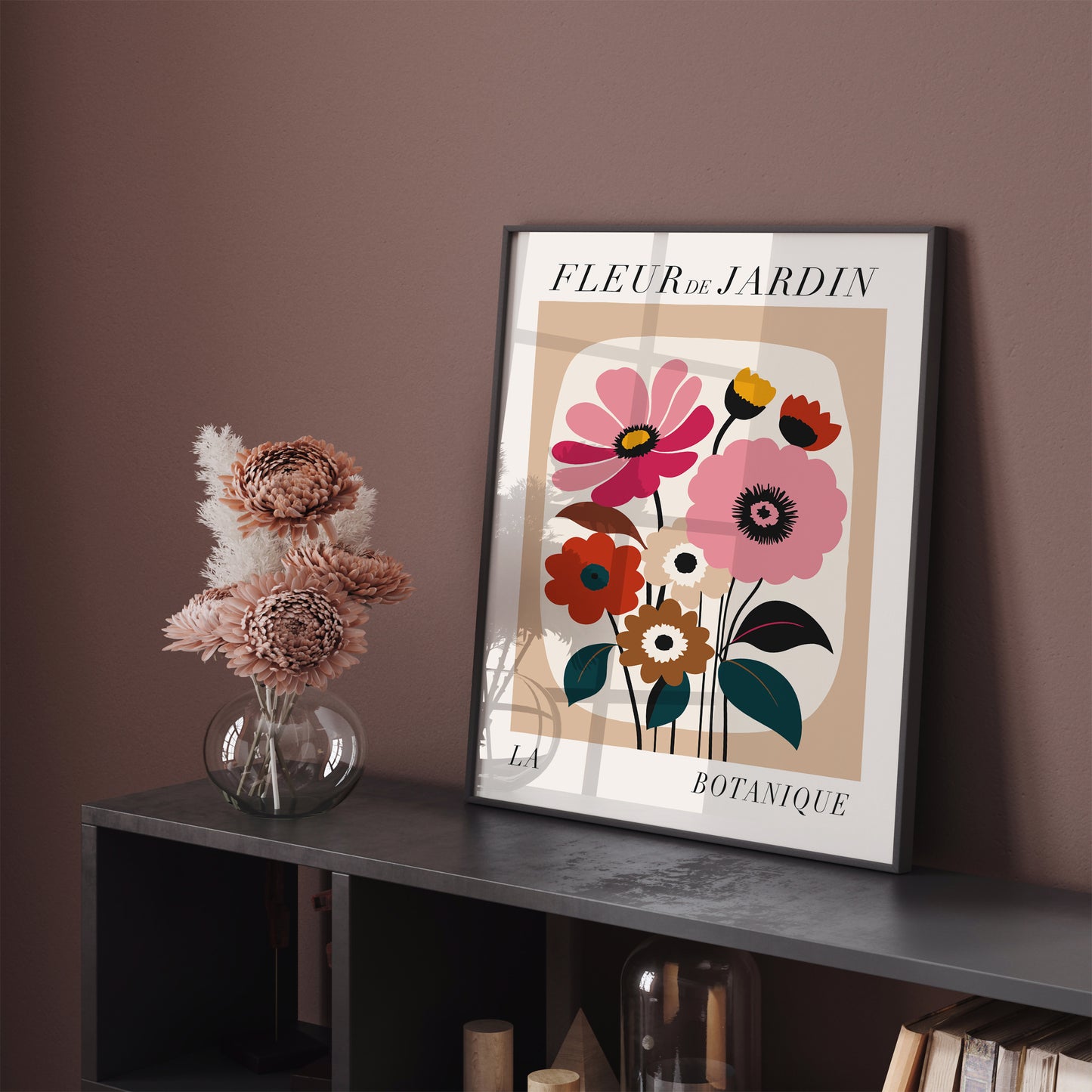 Farmhouse Decor Floral Wall Art